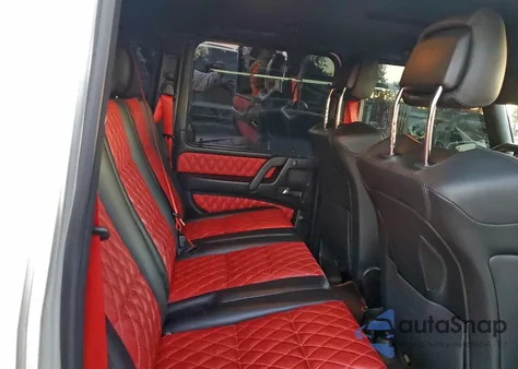 2017 Mercedes-Benz G 63 Amg z USA, uszkodzony, nr VIN WDCYC7DF3HX267311